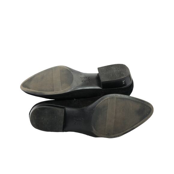 Naturalizer Women's Blair 2 Ankle Boot Black silver studded size‎ 8M - Picture 4 of 7